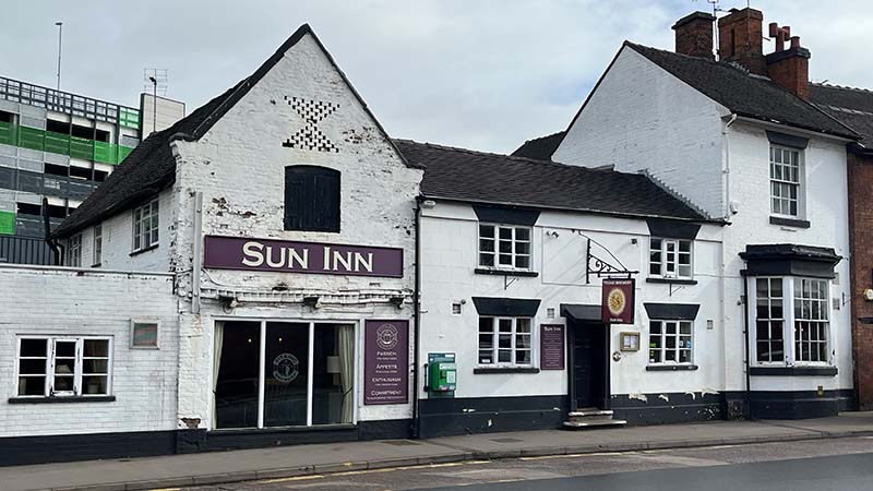 Sun Inn, Stafford
