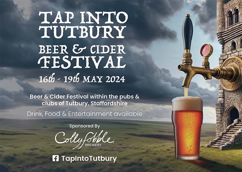 Tap Into Tutbury Beer & Cider Festival 2024