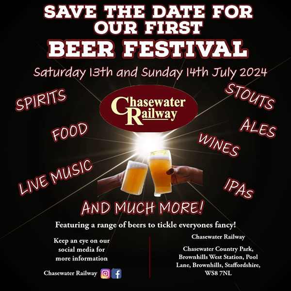 Chasewater Railway Beer Festival