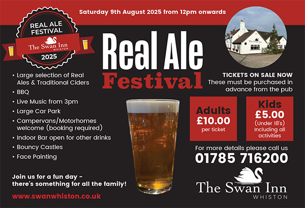 Swan at Whiston Real Ale Festival