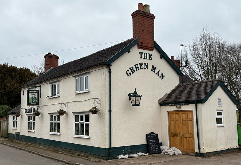 The Green Man, Milwich